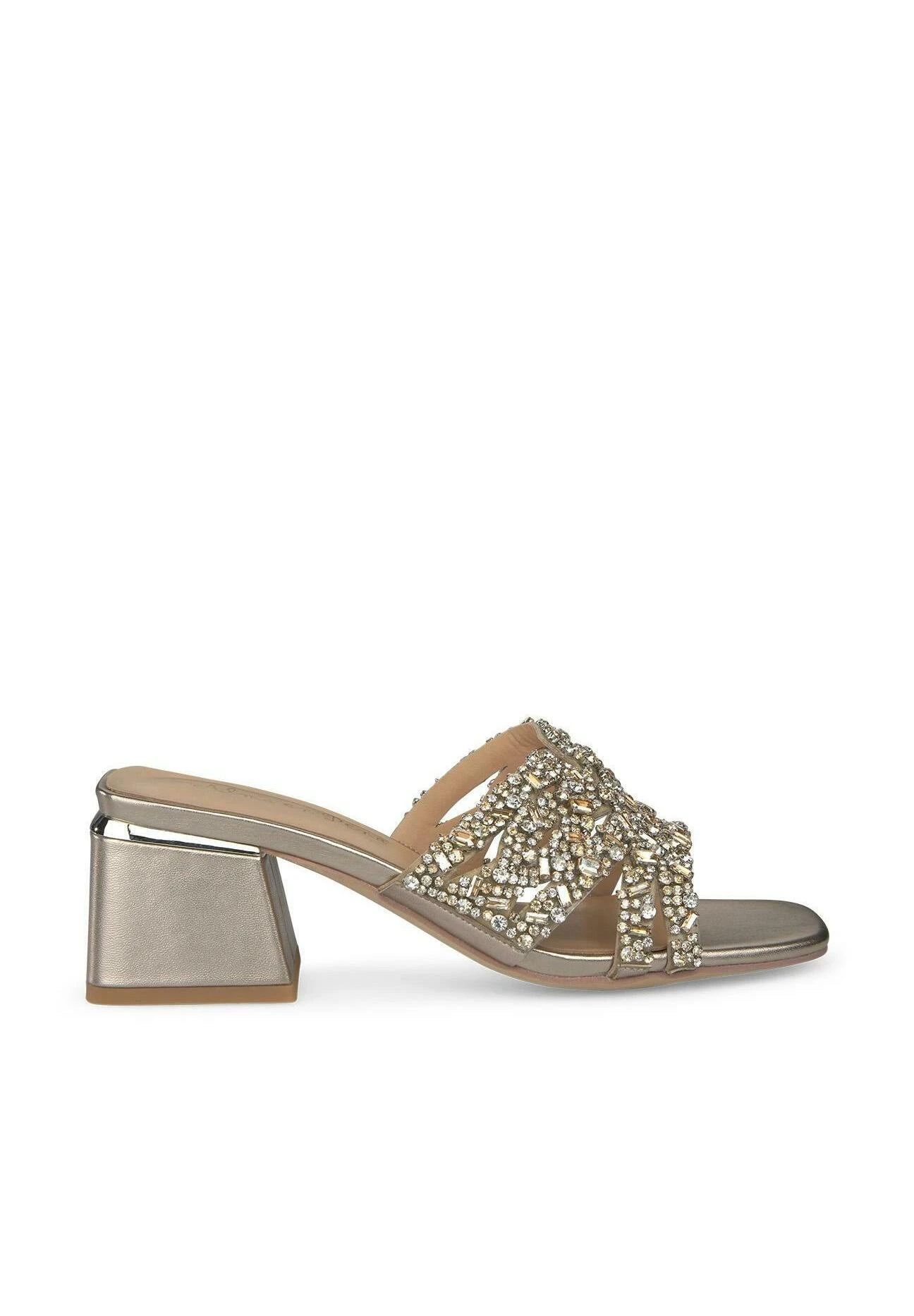 Alma En Pena Keni - Muiltjes Met Hak - Bronce 1 Alma En Pena Keni - Muiltjes Met Hak - Bronce