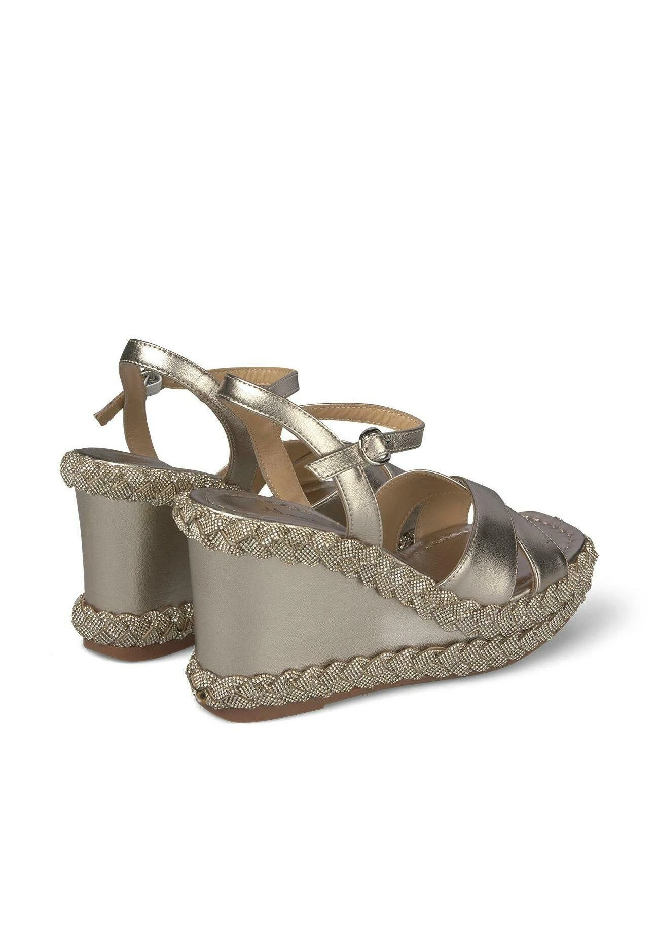 Alma En Pena Forme - Sandalen Met Plateauzool - Bronce 3 Alma En Pena Forme - Sandalen Met Plateauzool - Bronce - Afbeelding 3