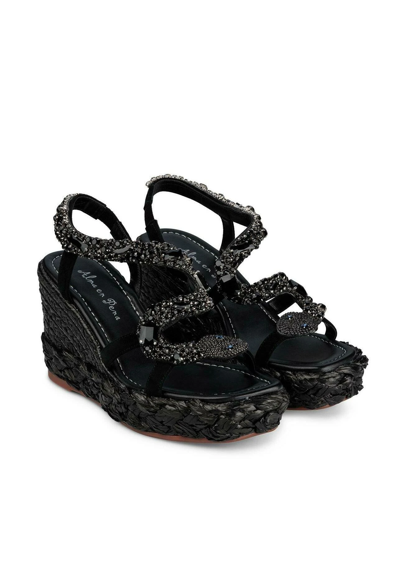 Alma En Pena Ibañez - Sandalen Met Hoge Hak - Black 2 Alma En Pena Ibañez - Sandalen Met Hoge Hak - Black - Afbeelding 2