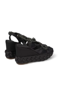 Alma En Pena Osinaga - Sandalen Met Plateauzool - Black -Alma En Pena Winkel 1c094fe323cb4a4d9d3526c3f20805e8