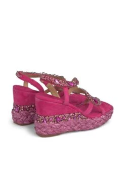 Alma En Pena Vera - Sandalen Met Sleehak - Rosa -Alma En Pena Winkel 1fc5e0d472c24f6fbbcb91af31c19cf8