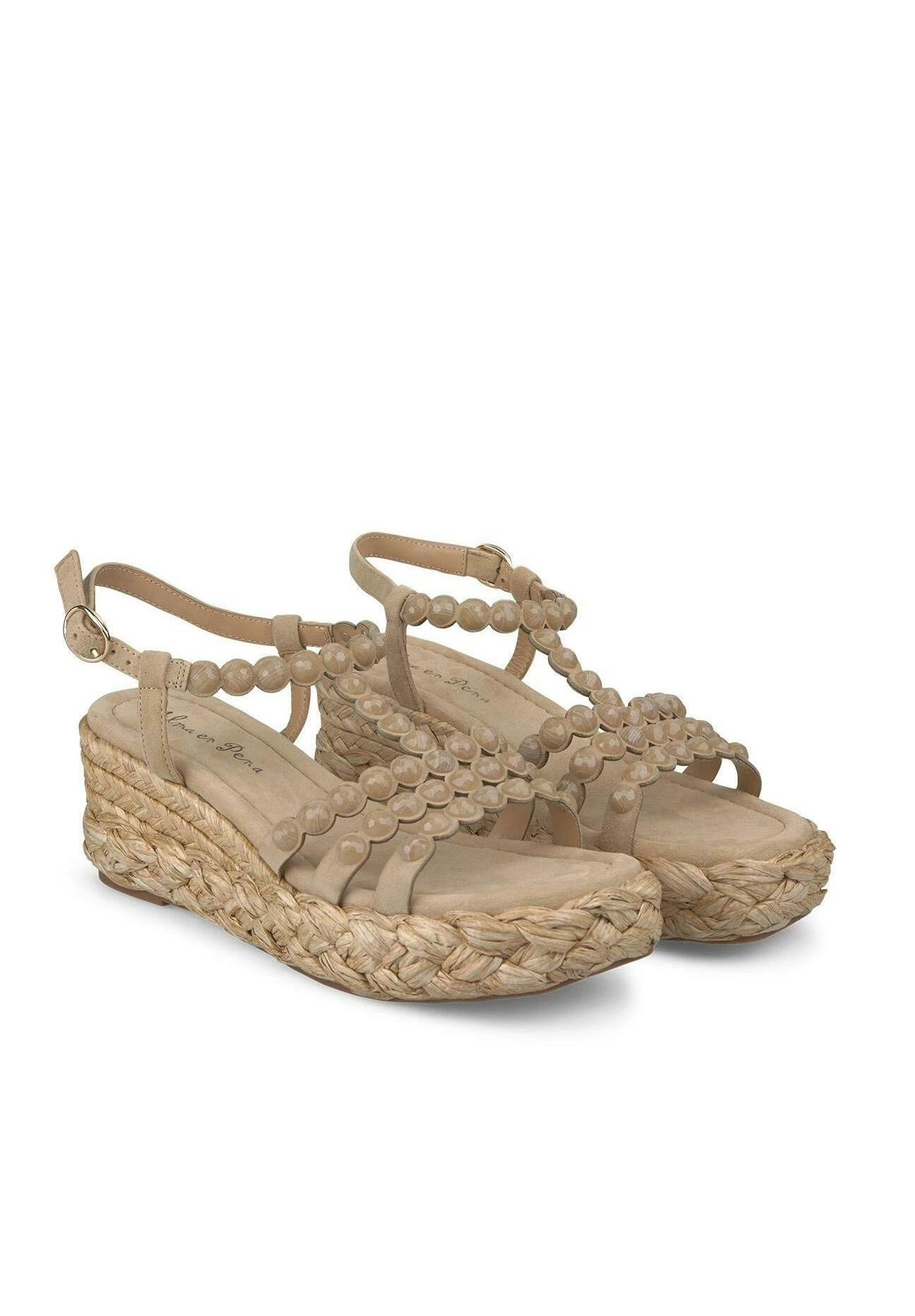 Alma En Pena Sandalen Met Sleehak - Arena 2 Alma En Pena Sandalen Met Sleehak - Arena - Afbeelding 2