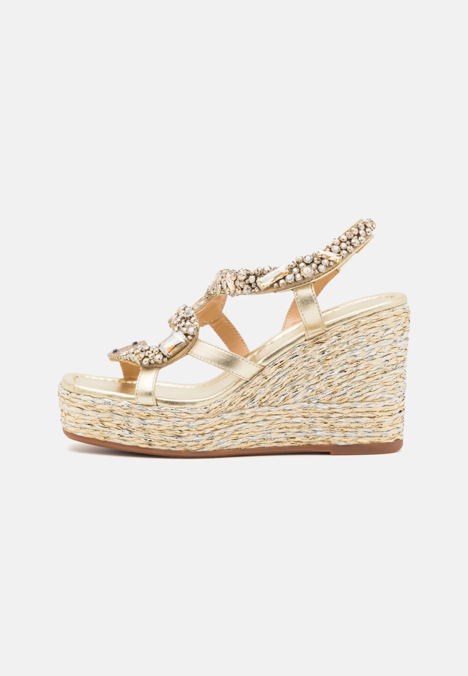 Alma En Pena Sandalen Met Plateauzool - Diva Gold 2 Alma En Pena Sandalen Met Plateauzool - Diva Gold - Afbeelding 2