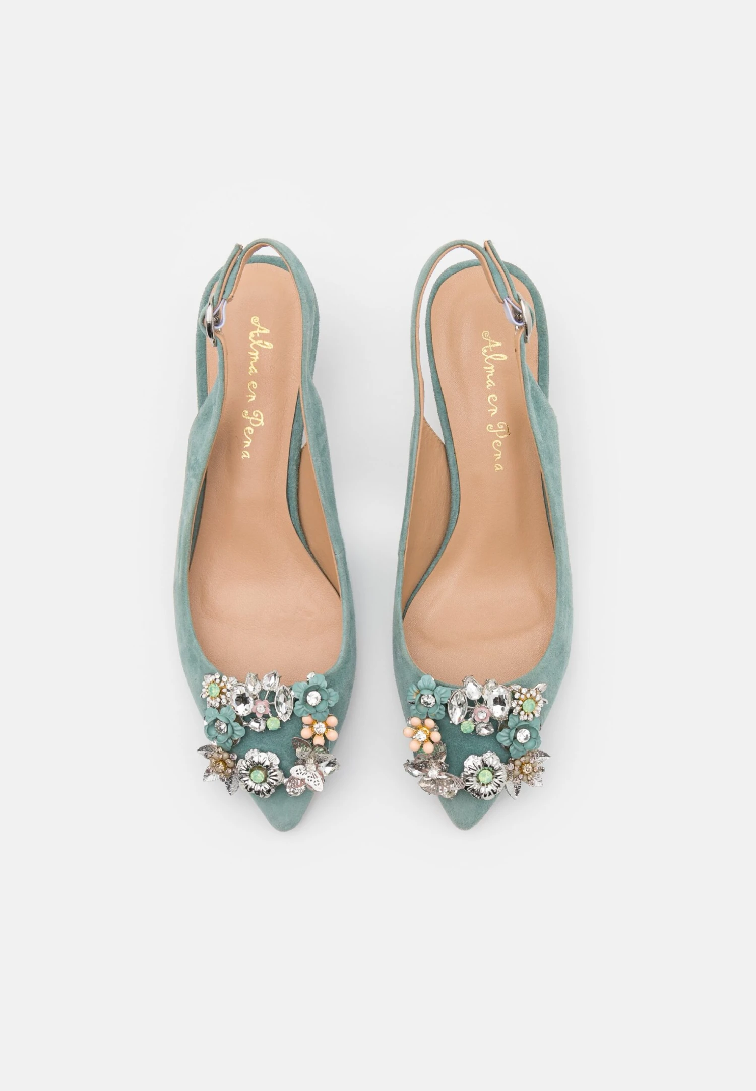 Alma En Pena Klassieke Pumps - Mint 6 Alma En Pena Klassieke Pumps - Mint - Afbeelding 6