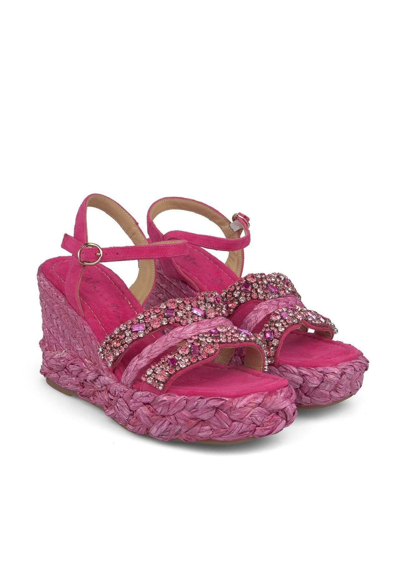 Alma En Pena Ruiz - Sandalen Met Hoge Hak - Rosa 2 Alma En Pena Ruiz - Sandalen Met Hoge Hak - Rosa - Afbeelding 2