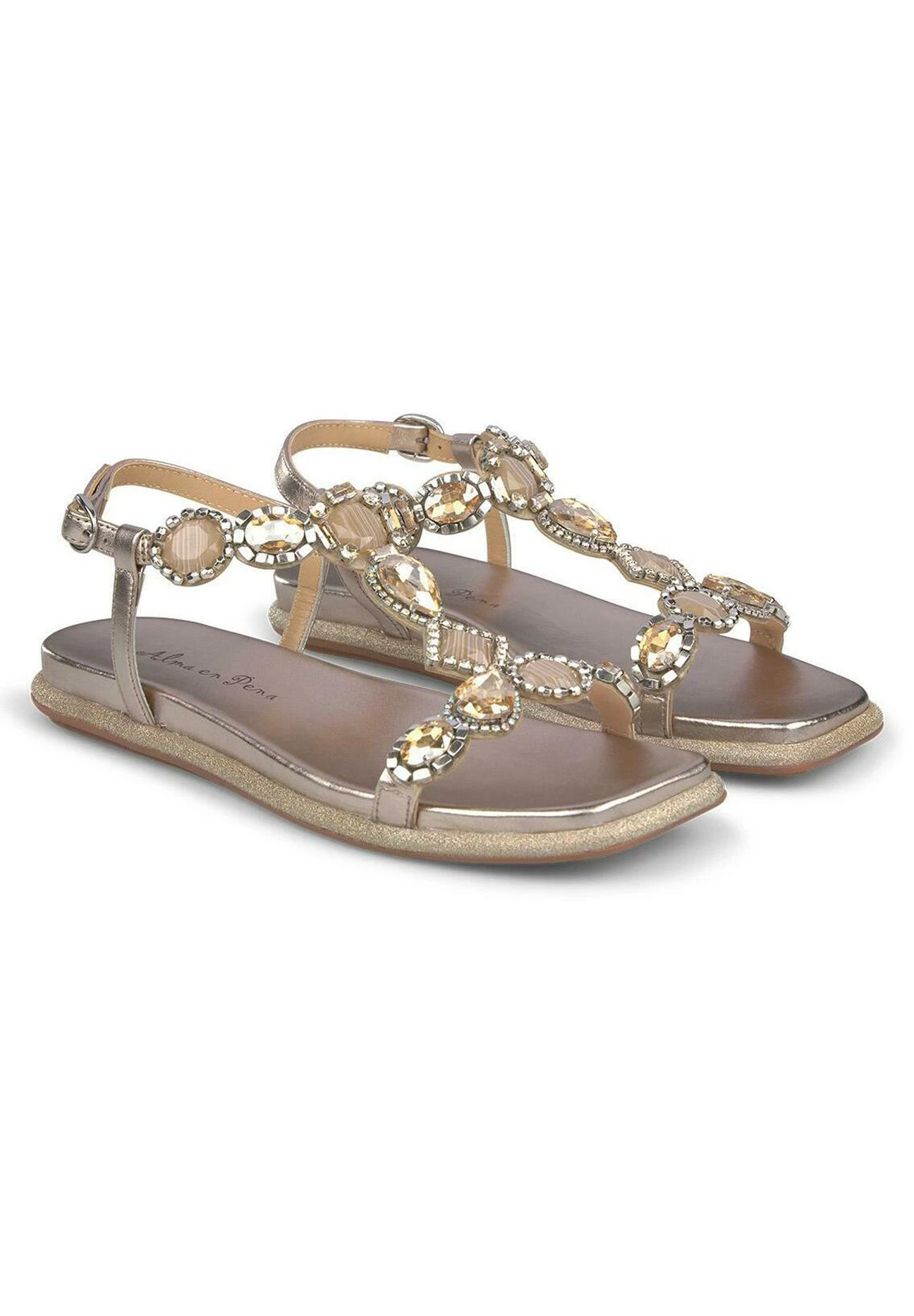 Alma En Pena Aedo - Sandalen - Bronce 2 Alma En Pena Aedo - Sandalen - Bronce - Afbeelding 2