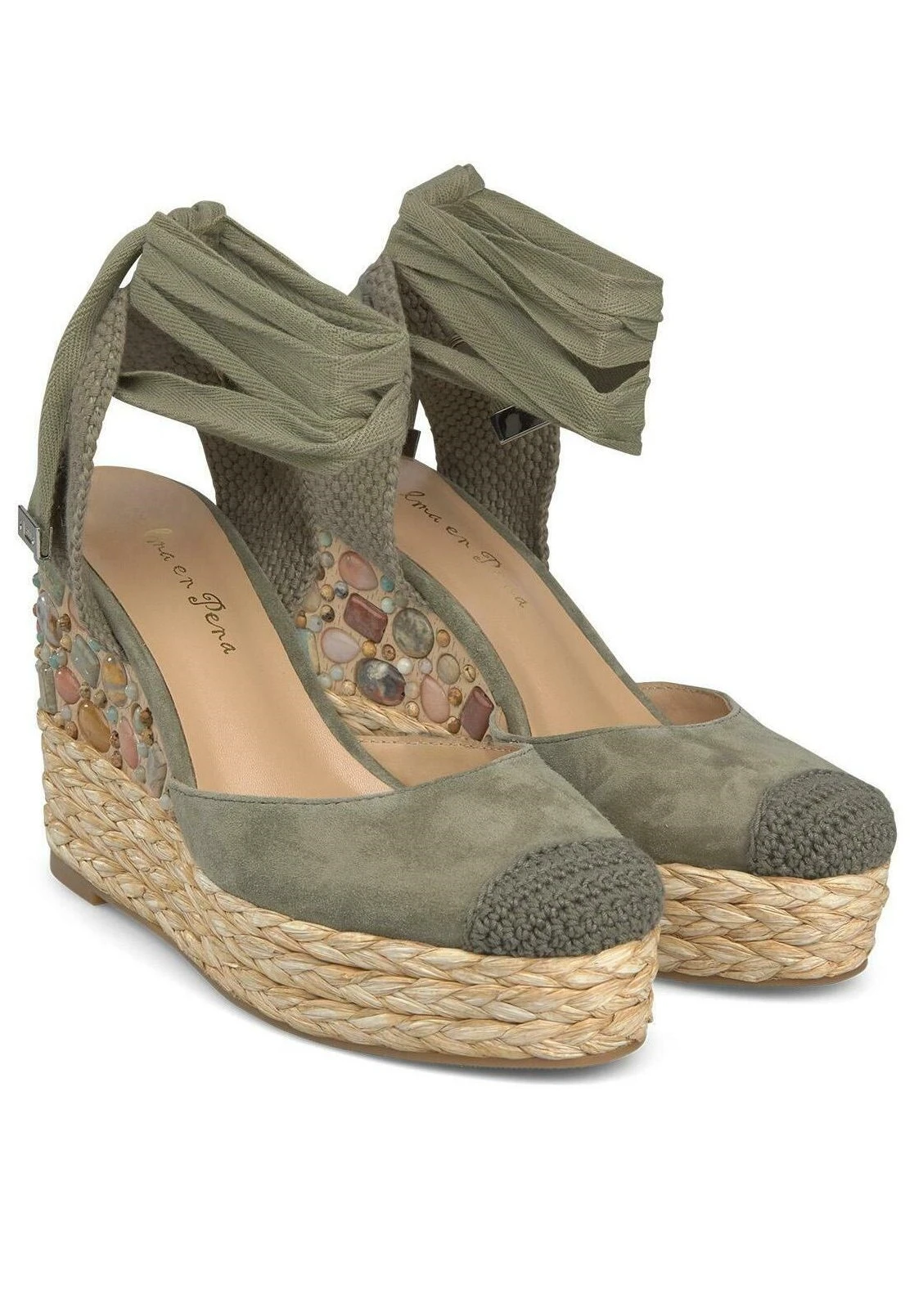 Alma En Pena Lacunza - Veterpumps - Verde 2 Alma En Pena Lacunza - Veterpumps - Verde - Afbeelding 2