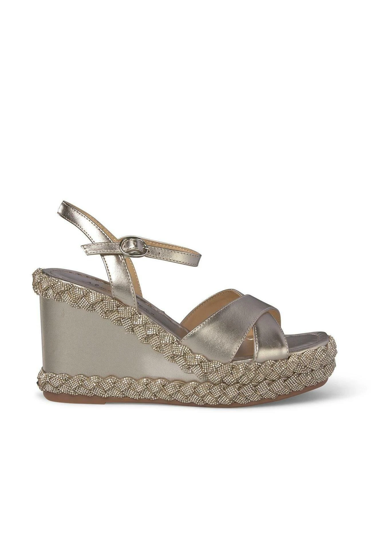 Alma En Pena Forme - Sandalen Met Plateauzool - Bronce 1 Alma En Pena Forme - Sandalen Met Plateauzool - Bronce