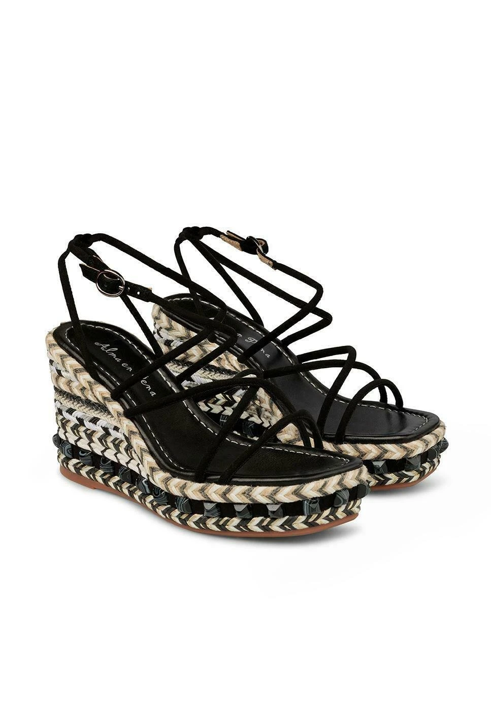 Alma En Pena Martin - Espadrilles - Black 2 Alma En Pena Martin - Espadrilles - Black - Afbeelding 2
