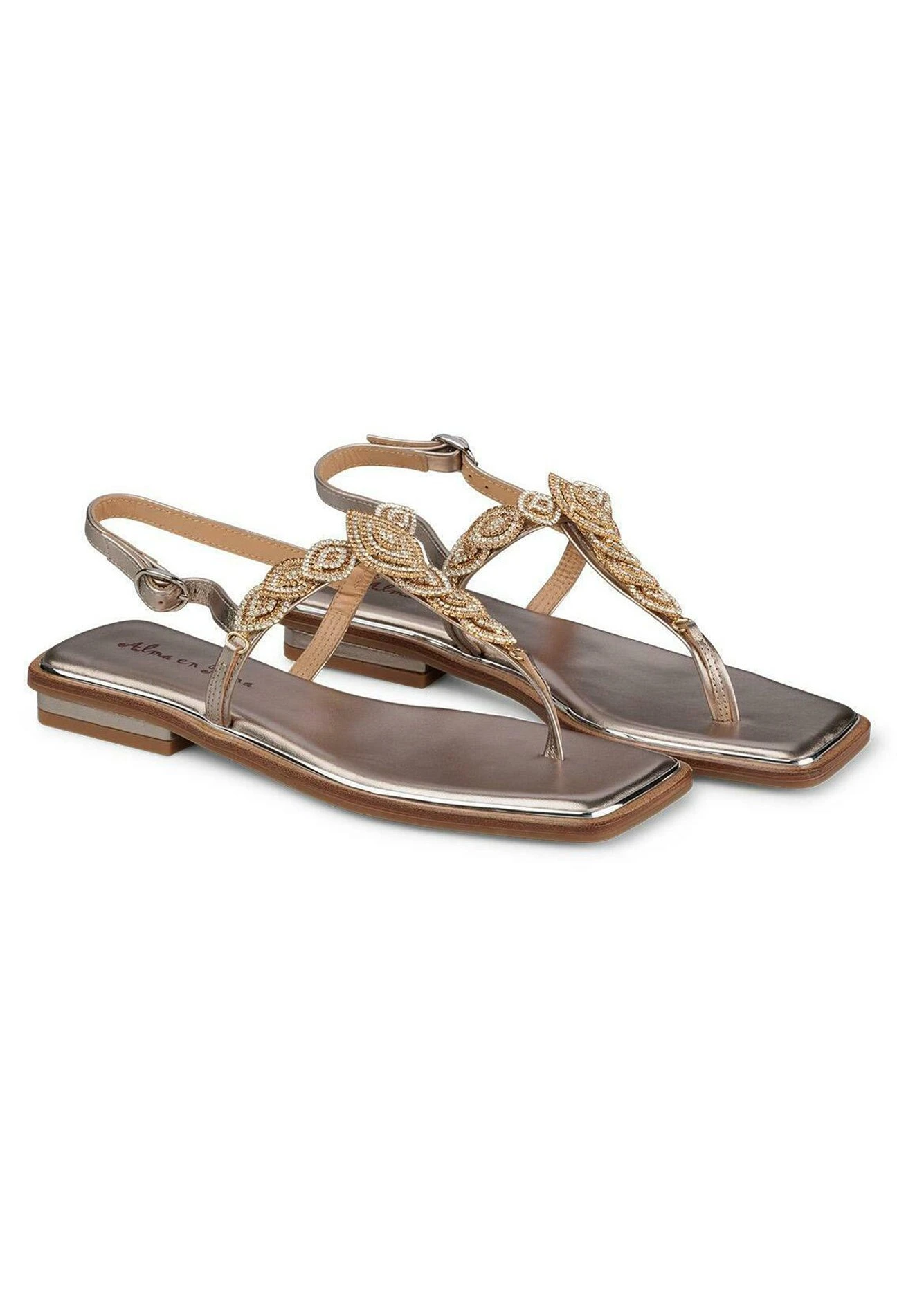 Alma En Pena Tilda - Teensandalen - Bronce 2 Alma En Pena Tilda - Teensandalen - Bronce - Afbeelding 2