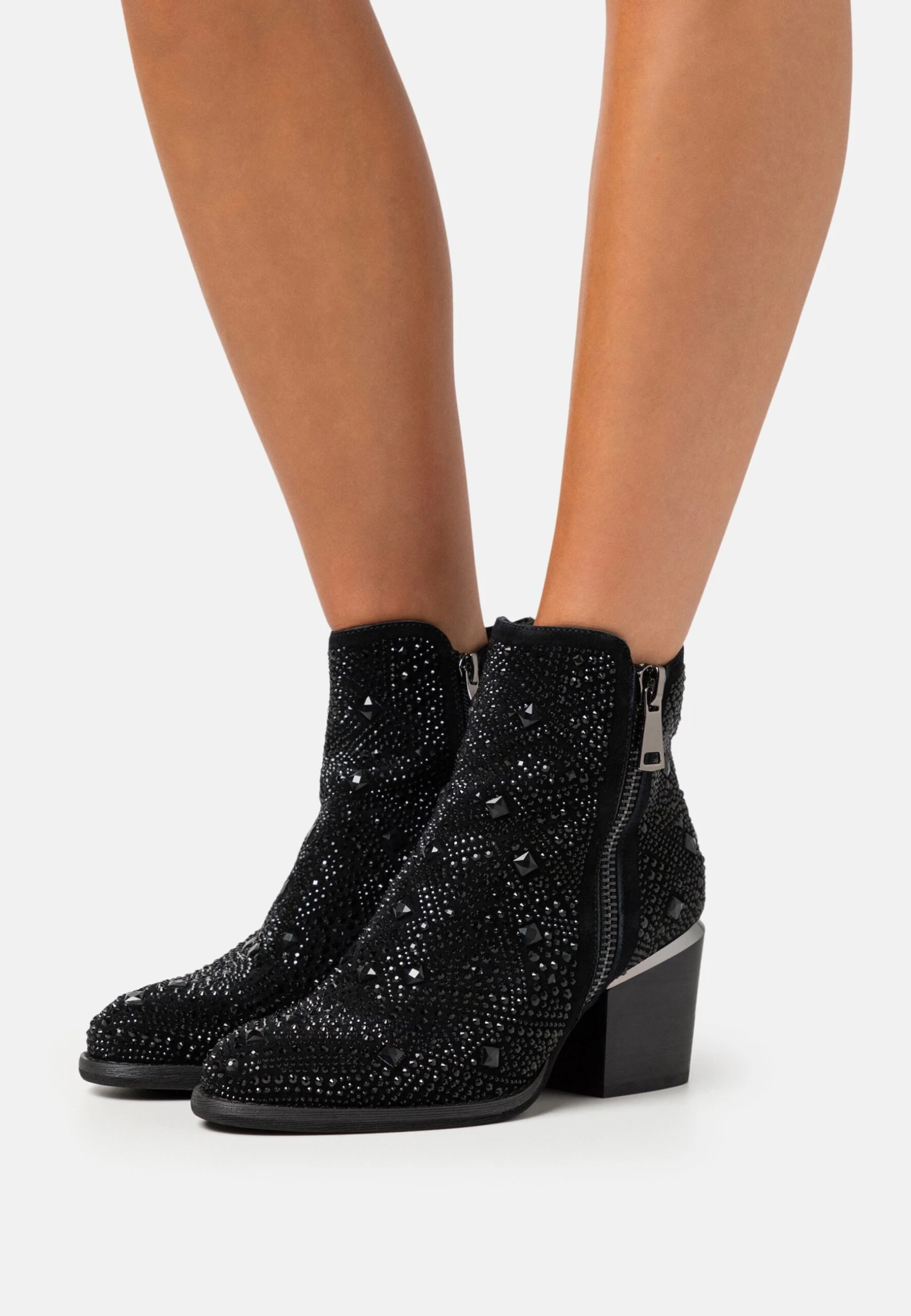 Alma En Pena Korte Laarzen - Crosta Black 1 Alma En Pena Korte Laarzen - Crosta Black