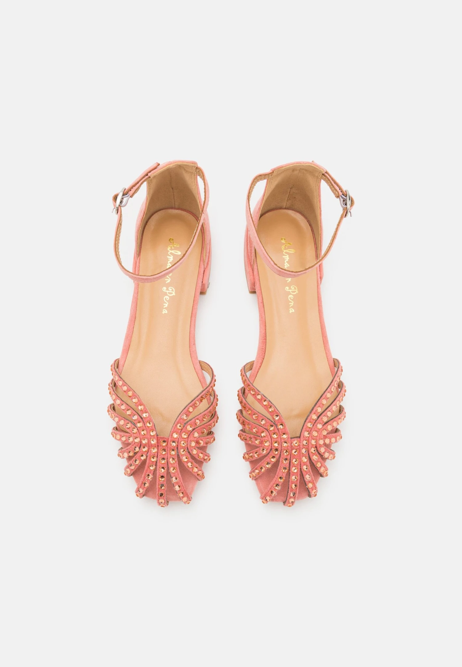 Alma En Pena Ballerina'S Met Enkelbandjes - Salmon 6 Alma En Pena Ballerina'S Met Enkelbandjes - Salmon - Afbeelding 6