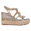 Alma En Pena Vera - Sandalen Met Sleehak - Bronce