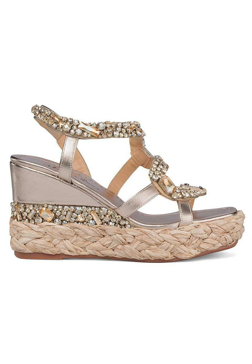 Alma En Pena Vera - Sandalen Met Sleehak - Bronce 1 Alma En Pena Vera - Sandalen Met Sleehak - Bronce
