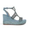 Alma En Pena Hernandez - Sandalen Met Sleehak - Azul