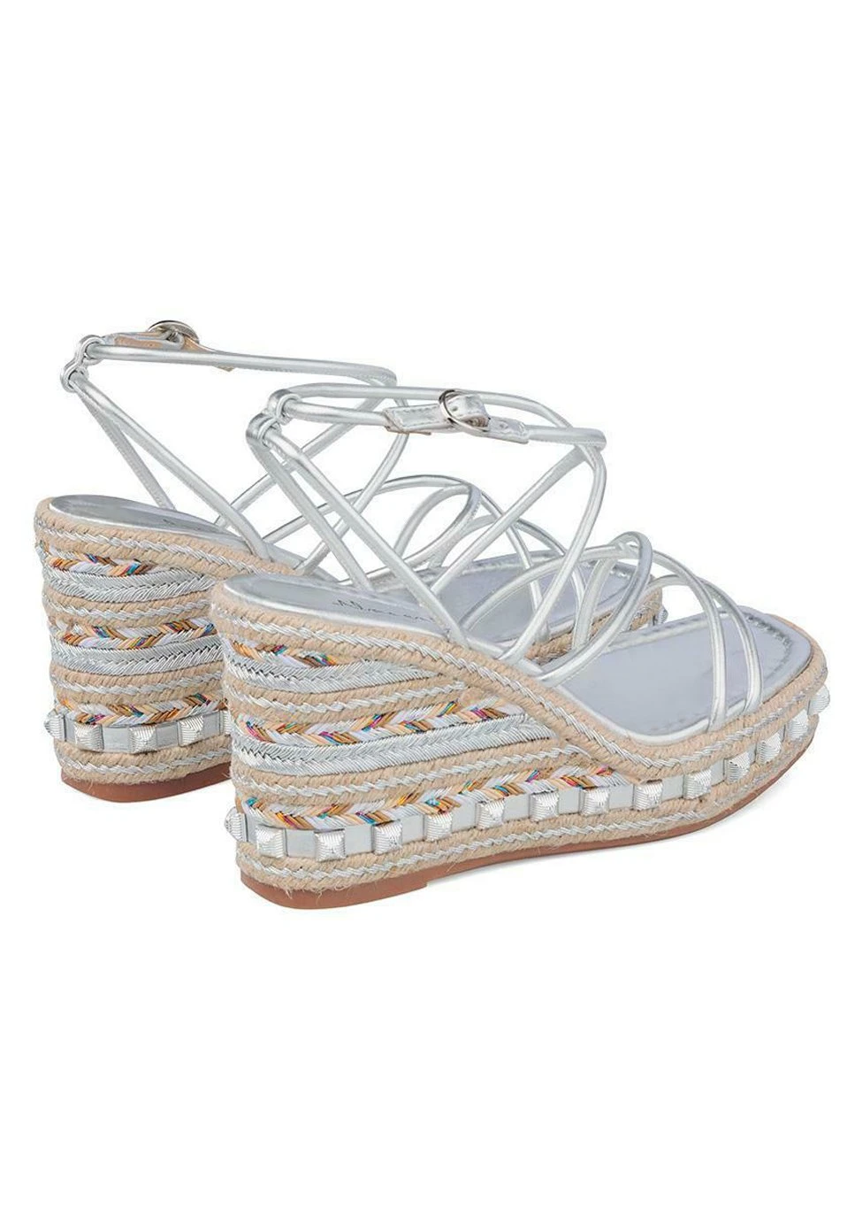 Alma En Pena Martin - Sandalen Met Sleehak - Plata 3 Alma En Pena Martin - Sandalen Met Sleehak - Plata - Afbeelding 3