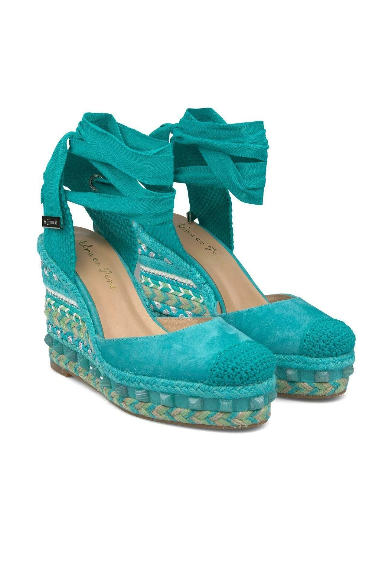 Alma En Pena Gomez - Veterpumps - Azul 2 Alma En Pena Gomez - Veterpumps - Azul - Afbeelding 2