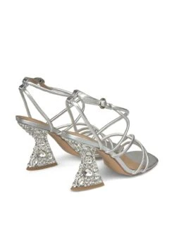 Alma En Pena Brew - Sandalen Met Hoge Hak - Plata -Alma En Pena Winkel 6612a9a643674b08a2c9cbeb81d14f06