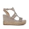Alma En Pena Hernandez - Sandalen Met Sleehak - Gris