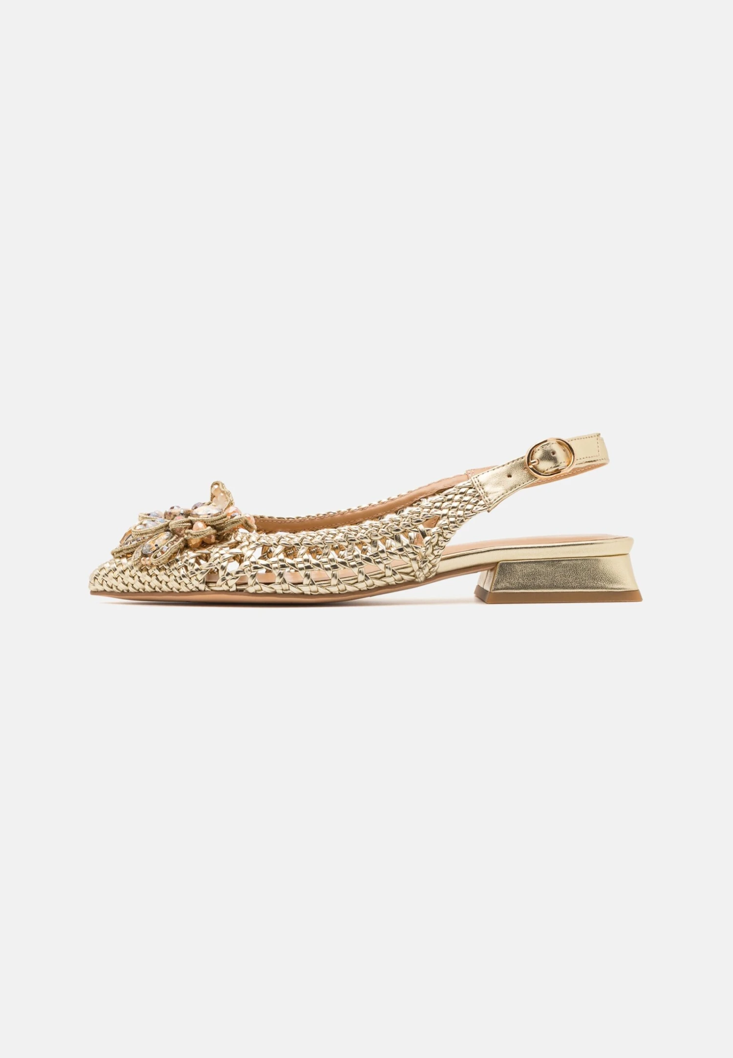Alma En Pena Slingback Ballerina´S - Diva Gold 2 Alma En Pena Slingback Ballerina´S - Diva Gold - Afbeelding 2