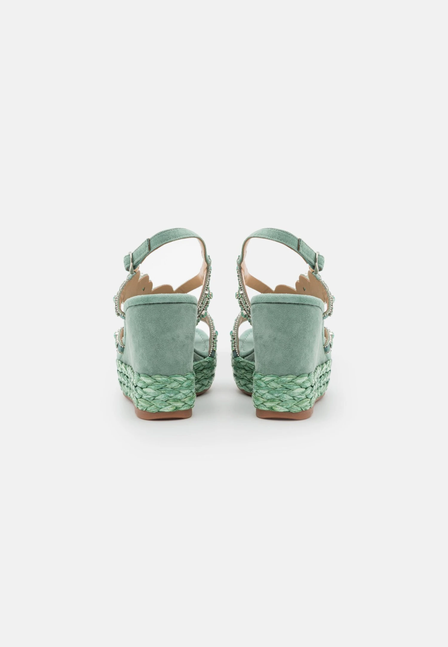 Alma En Pena Sandalen Met Plateauzool - Jade 4 Alma En Pena Sandalen Met Plateauzool - Jade - Afbeelding 4