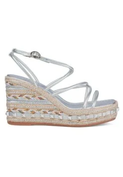 Alma En Pena Martin - Sandalen Met Sleehak - Plata