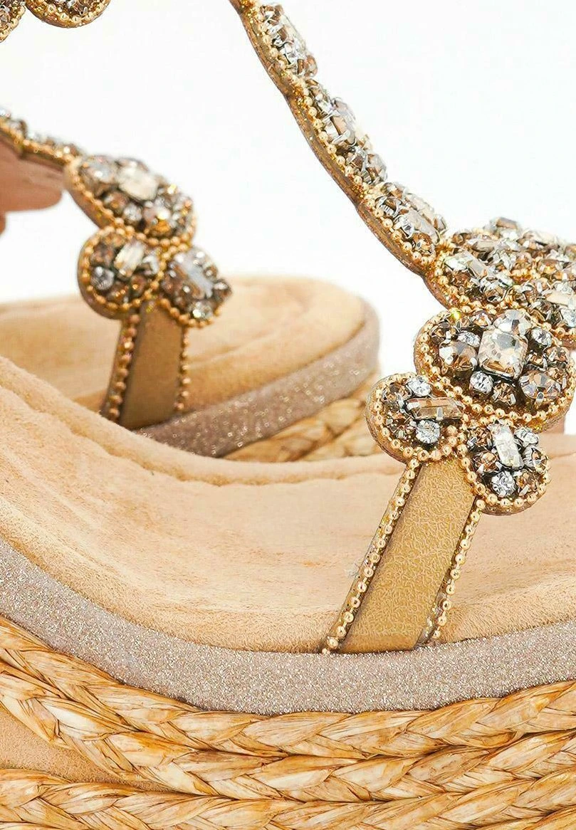 Alma En Pena Osaka - Sandalen Met Sleehak - Sand 5 Alma En Pena Osaka - Sandalen Met Sleehak - Sand - Afbeelding 5