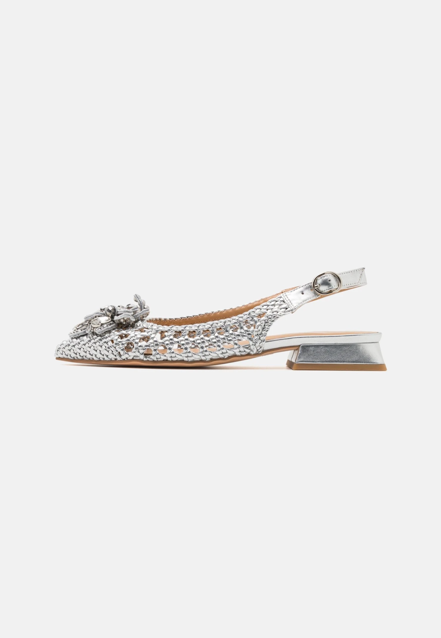Alma En Pena Slingback Ballerina´S - Diva Silver 2 Alma En Pena Slingback Ballerina´S - Diva Silver - Afbeelding 2