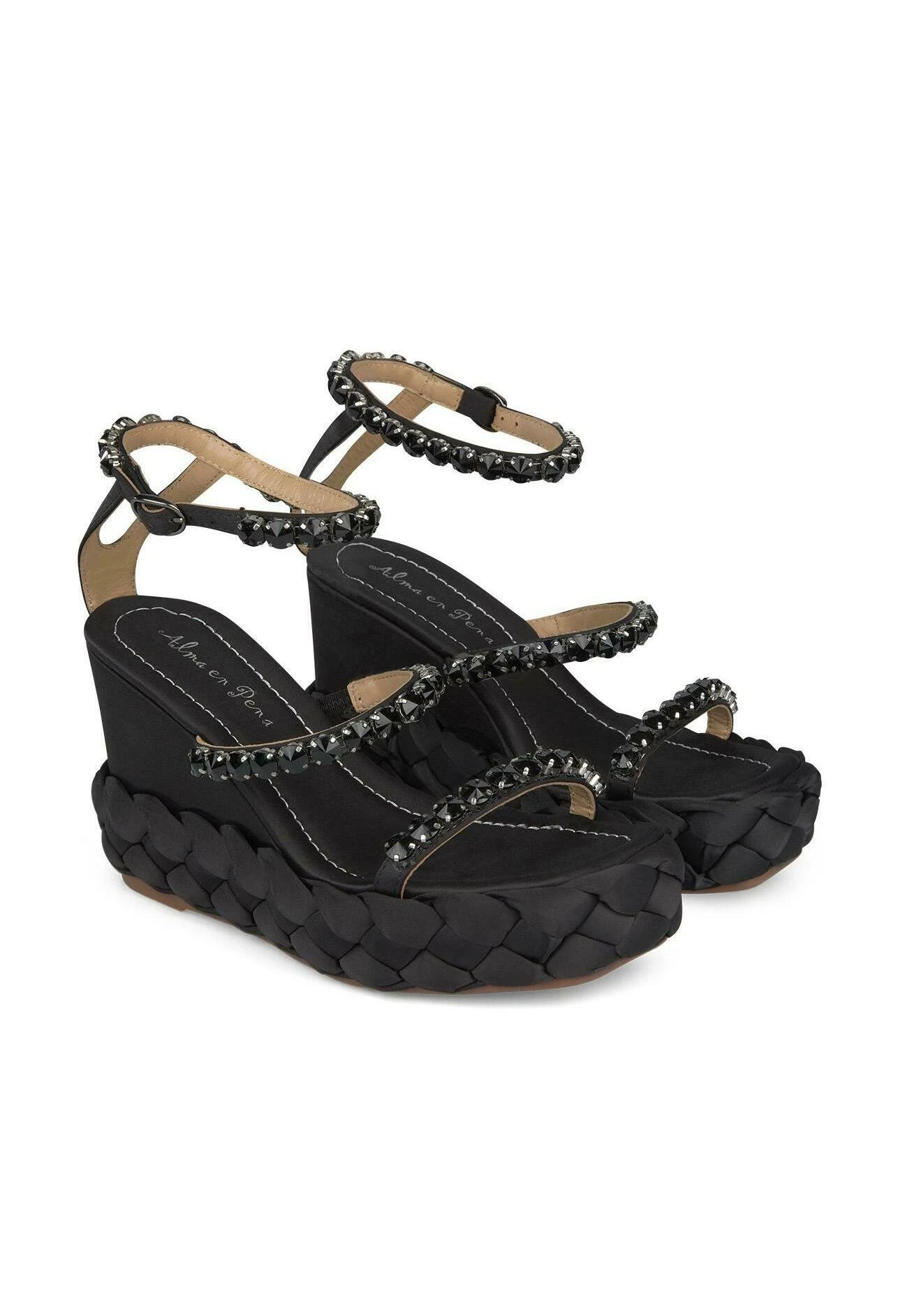 Alma En Pena Ecay - Sandalen Met Hoge Hak - Black 2 Alma En Pena Ecay - Sandalen Met Hoge Hak - Black - Afbeelding 2