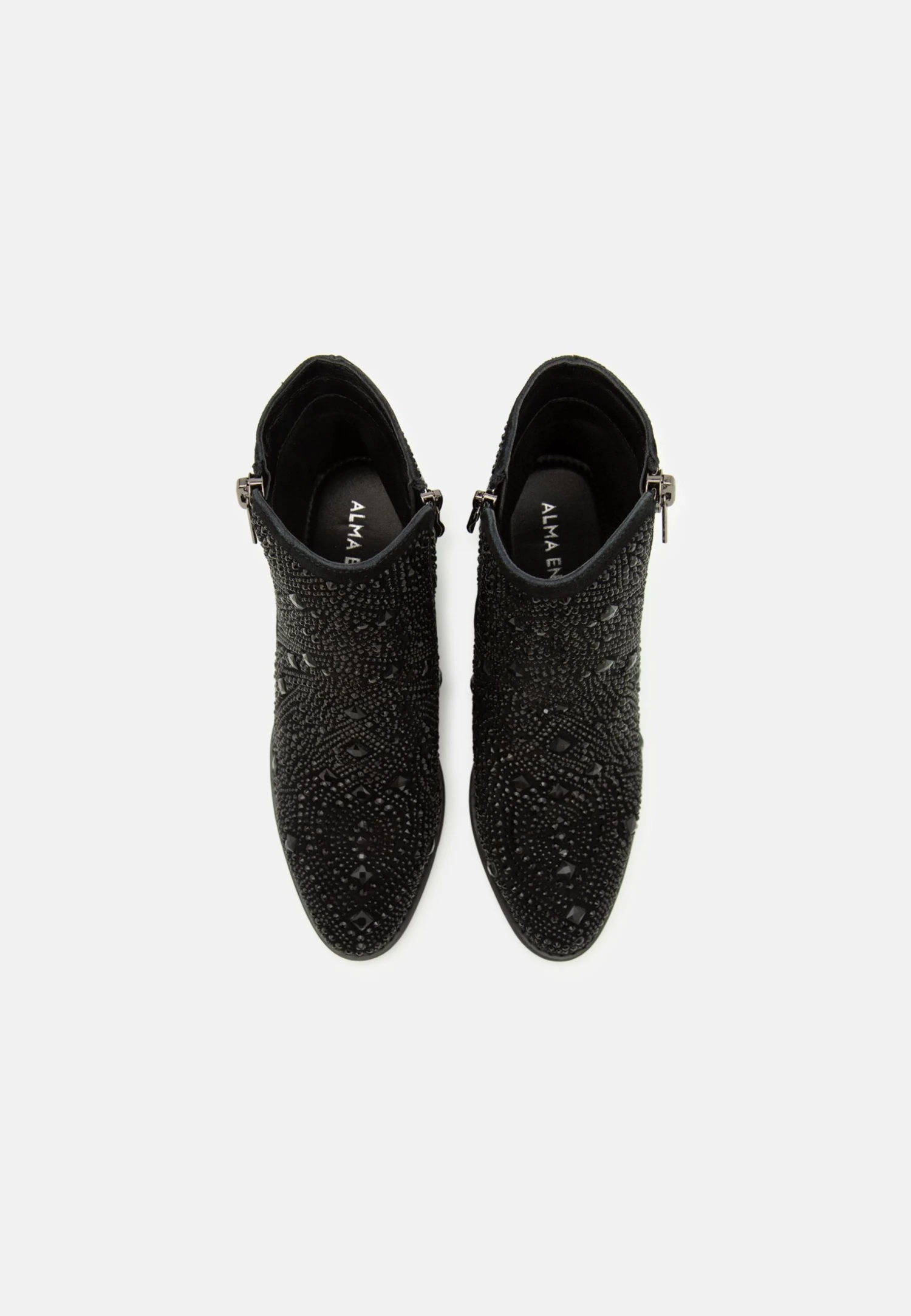 Alma En Pena Korte Laarzen - Crosta Black 6 Alma En Pena Korte Laarzen - Crosta Black - Afbeelding 6