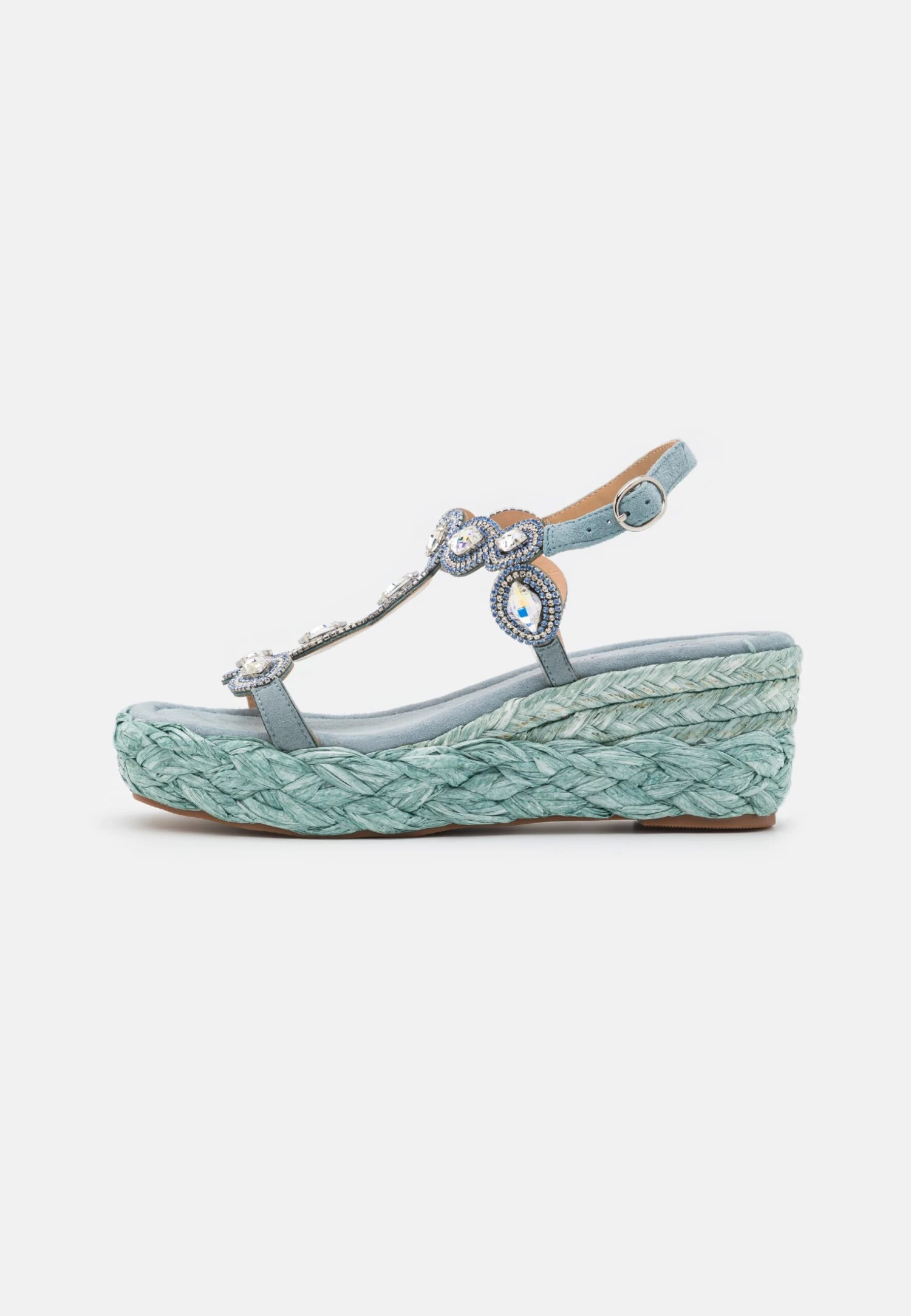 Alma En Pena Sandalen Met Sleehak - Sky 2 Alma En Pena Sandalen Met Sleehak - Sky - Afbeelding 2