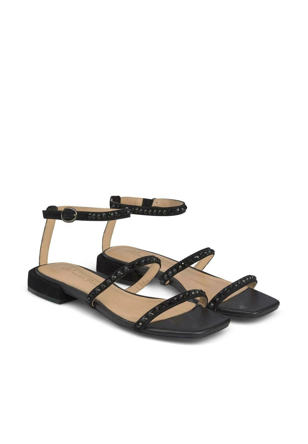 Alma En Pena Bipa - Sandalen - Black 2 Alma En Pena Bipa - Sandalen - Black - Afbeelding 2