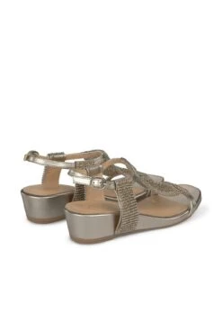 Alma En Pena Garfia - Sandalen Met Sleehak - Bronce 5 Alma En Pena Garfia - Sandalen Met Sleehak - Bronce -Alma En Pena Winkel 94b0e4a01bdd4473b5521c9a363f54c6