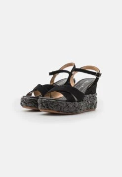 Alma En Pena Sandalen Met Plateauzool - Black -Alma En Pena Winkel a0e76658b90d454d89264f17686fcf5b
