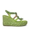 Alma En Pena Ibañez - Sandalen Met Sleehak - Verde