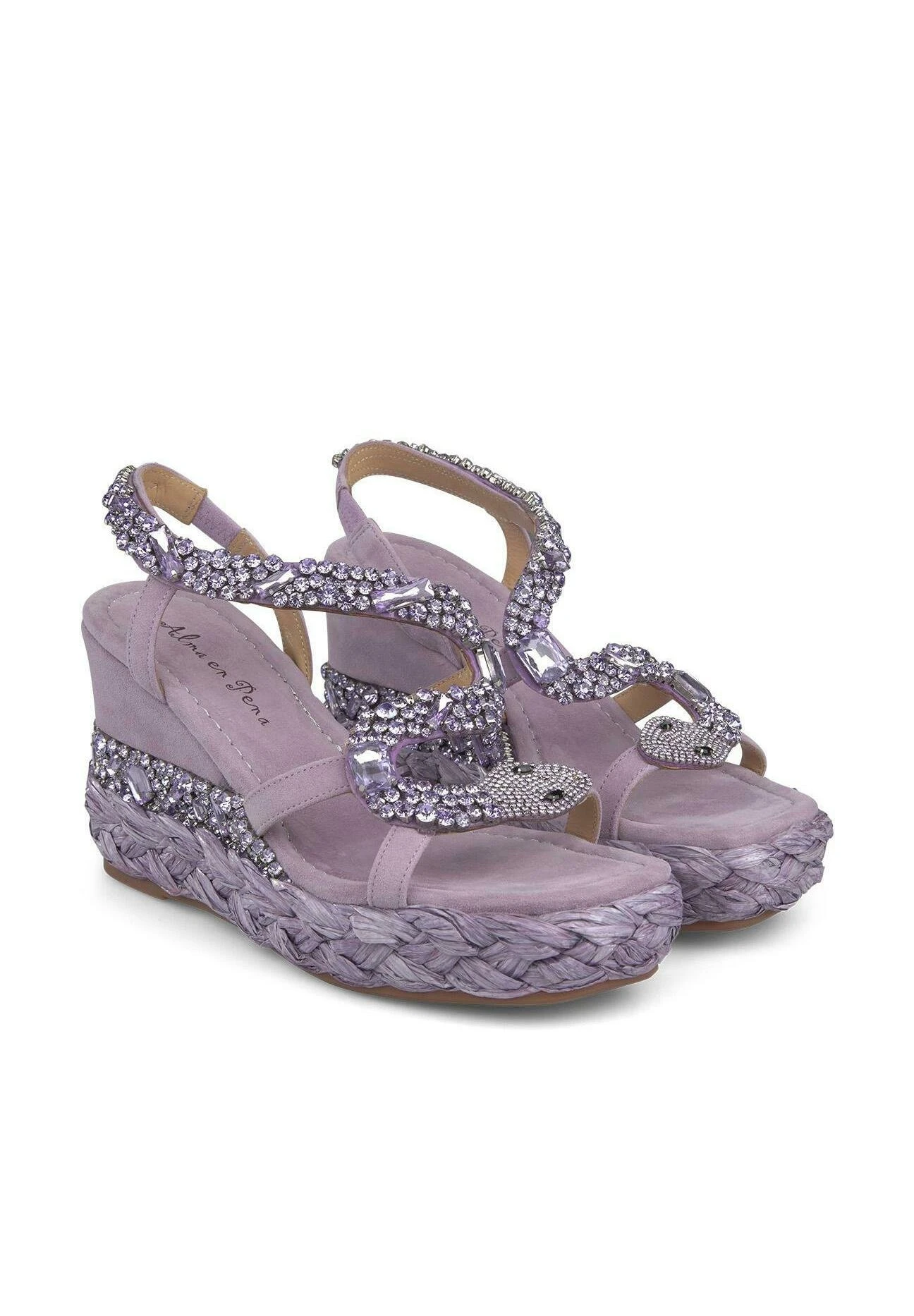 Alma En Pena Vera - Sandalen Met Sleehak - Morado 2 Alma En Pena Vera - Sandalen Met Sleehak - Morado - Afbeelding 2