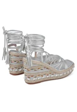 Alma En Pena Armental - Sandalen Met Sleehak - Plata 5 Alma En Pena Armental - Sandalen Met Sleehak - Plata -Alma En Pena Winkel b9013a0a26f24cb9bb1e29cb3cf90ad5