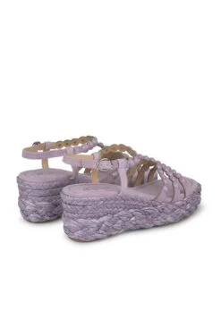 Alma En Pena Sandalen Met Sleehak - Morado -Alma En Pena Winkel ba1c7d45940b41a18ccdfe0fe7596c63