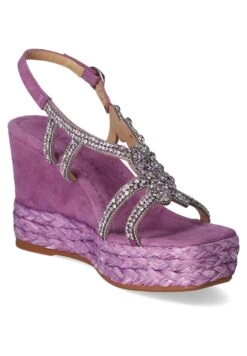 Alma En Pena Sandalen Met Sleehak - Violett -Alma En Pena Winkel c21db24a082f4c15b1197bf98123f981