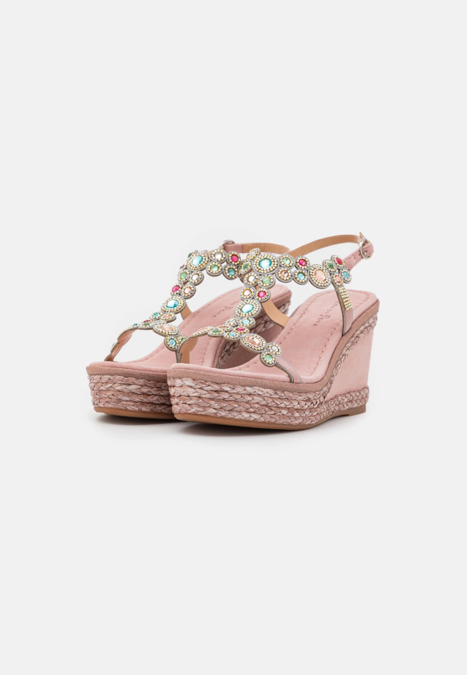 Alma En Pena Sandalen Met Plateauzool - Old Pink 2 Alma En Pena Sandalen Met Plateauzool - Old Pink - Afbeelding 2