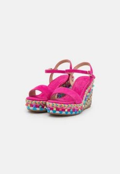 Alma En Pena Sandalen Met Plateauzool - Fuxia -Alma En Pena Winkel ceabdab95f5e42febc974930d1b387fb