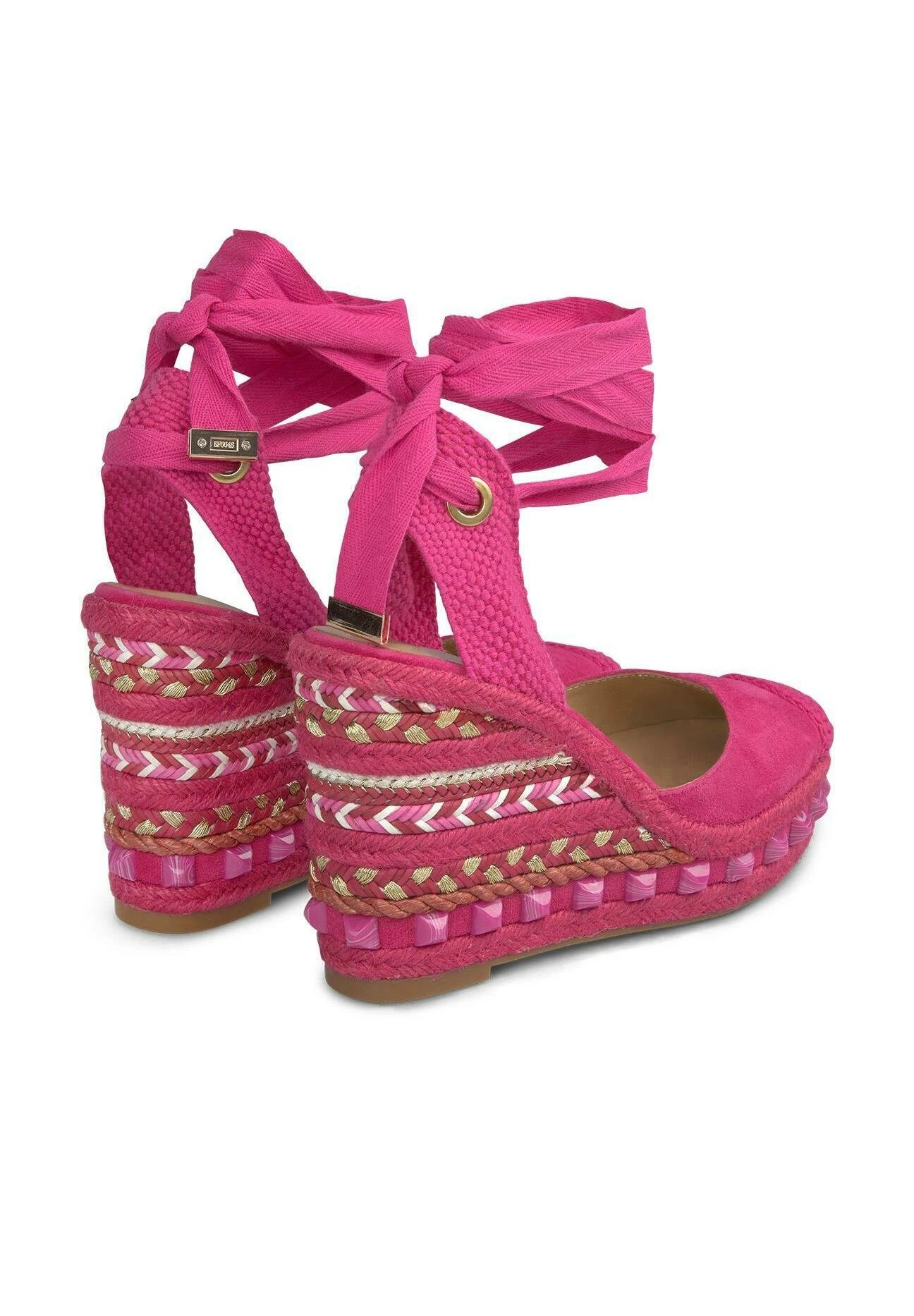 Alma En Pena Gomez - Veterpumps - Rosa 3 Alma En Pena Gomez - Veterpumps - Rosa - Afbeelding 3