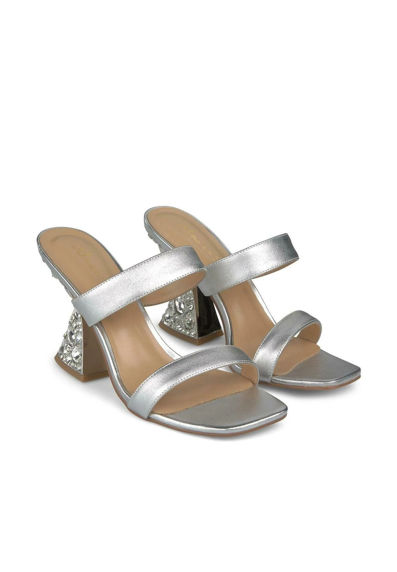 Alma En Pena Grimbergen - Muiltjes Met Hak - Plata 2 Alma En Pena Grimbergen - Muiltjes Met Hak - Plata - Afbeelding 2