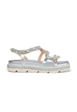 Alma En Pena Lippan - Sandalen Met Plateauzool - Plata