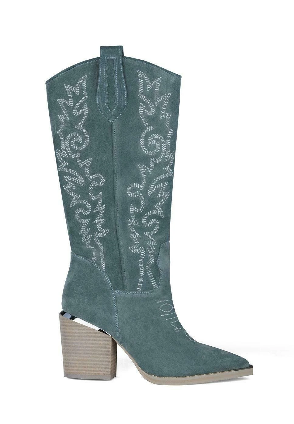 Alma En Pena Cynar - Cowboy-/Bikerlaarzen - Azul Jaspeado 1 Alma En Pena Cynar - Cowboy-/Bikerlaarzen - Azul Jaspeado