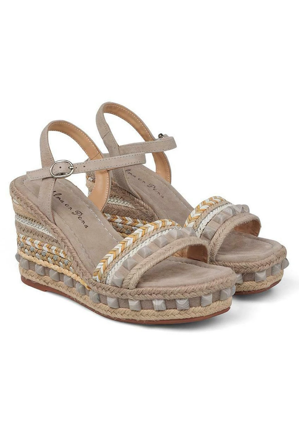 Alma En Pena Sevillano - Espadrilles - Gris 2 Alma En Pena Sevillano - Espadrilles - Gris - Afbeelding 2