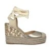 Alma En Pena Arbeloa - Sandalen Met Sleehak - Bronce