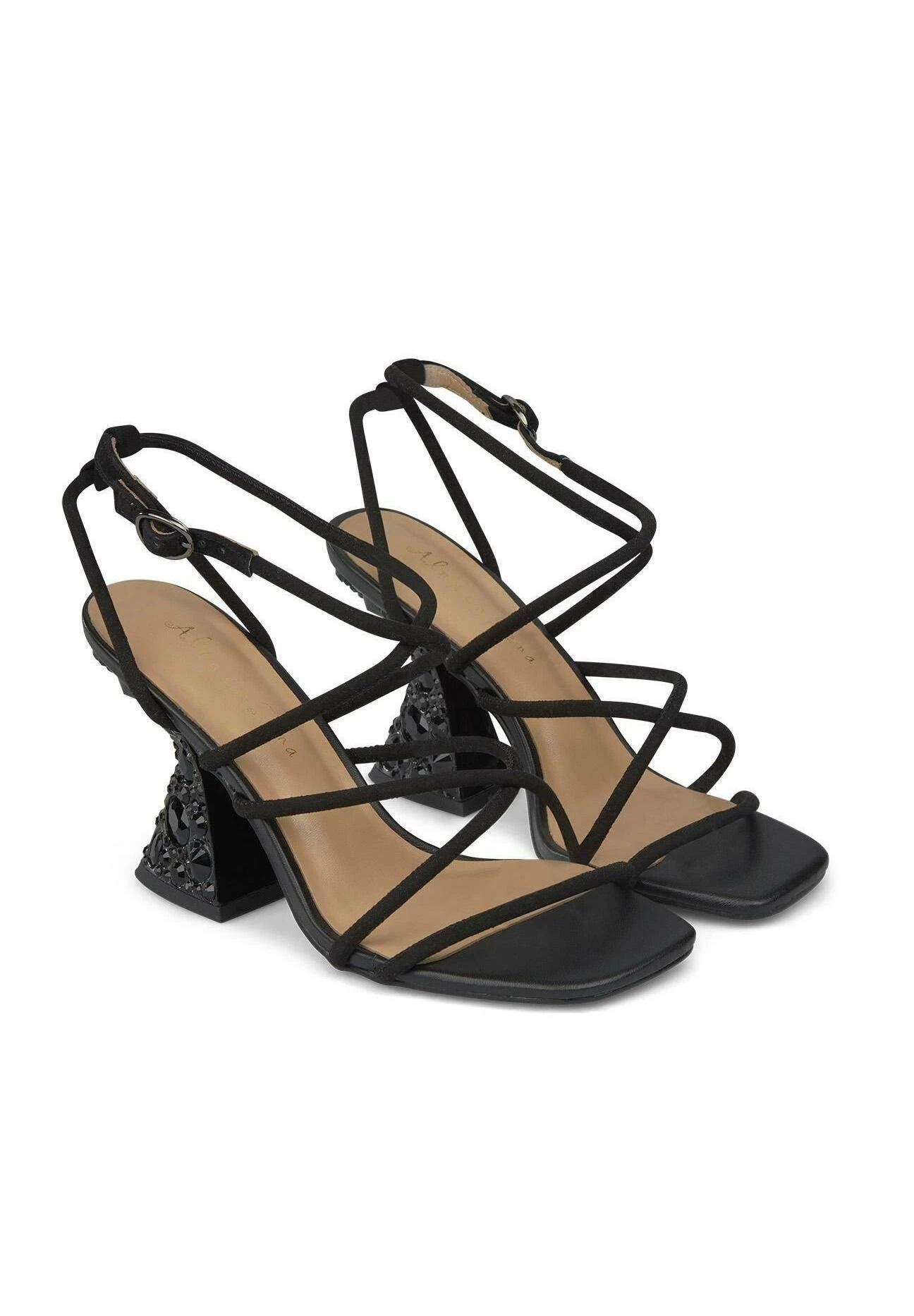 Alma En Pena Brew - Sandalen Met Hoge Hak - Black 2 Alma En Pena Brew - Sandalen Met Hoge Hak - Black - Afbeelding 2