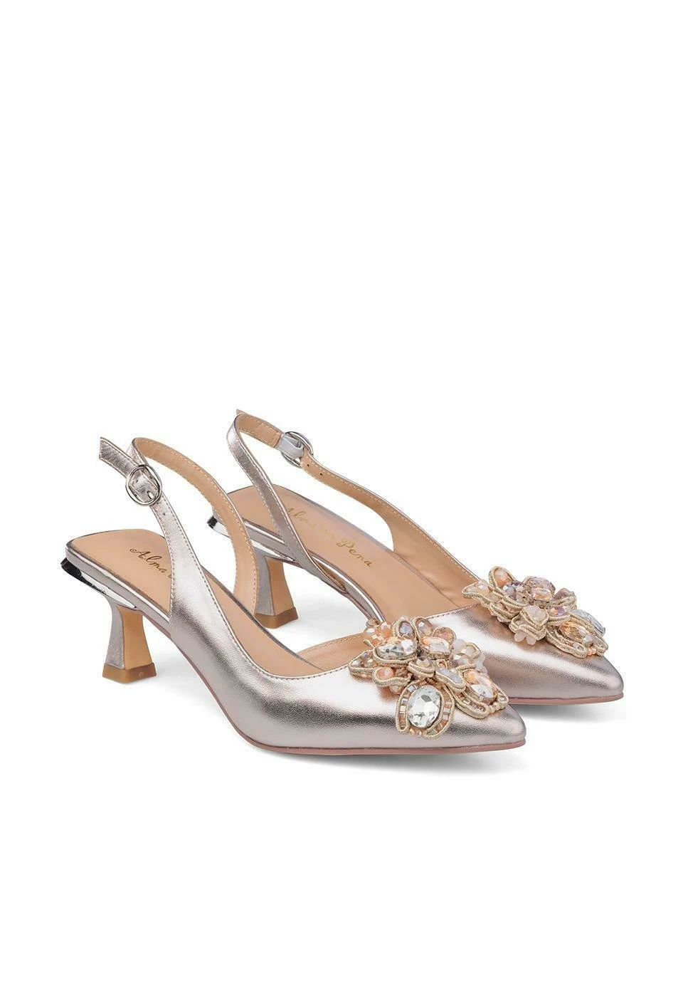 Alma En Pena Klassieke Pumps - Bronce 2 Alma En Pena Klassieke Pumps - Bronce - Afbeelding 2