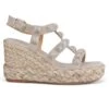 Alma En Pena Bermudez - Sandalen Met Sleehak - Gris